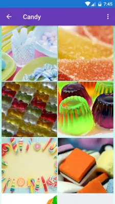 Candy, Chocolate, Cupcake, Sweets Wallpapers android App screenshot 1