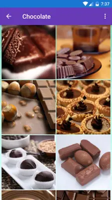 Candy, Chocolate, Cupcake, Sweets Wallpapers android App screenshot 3